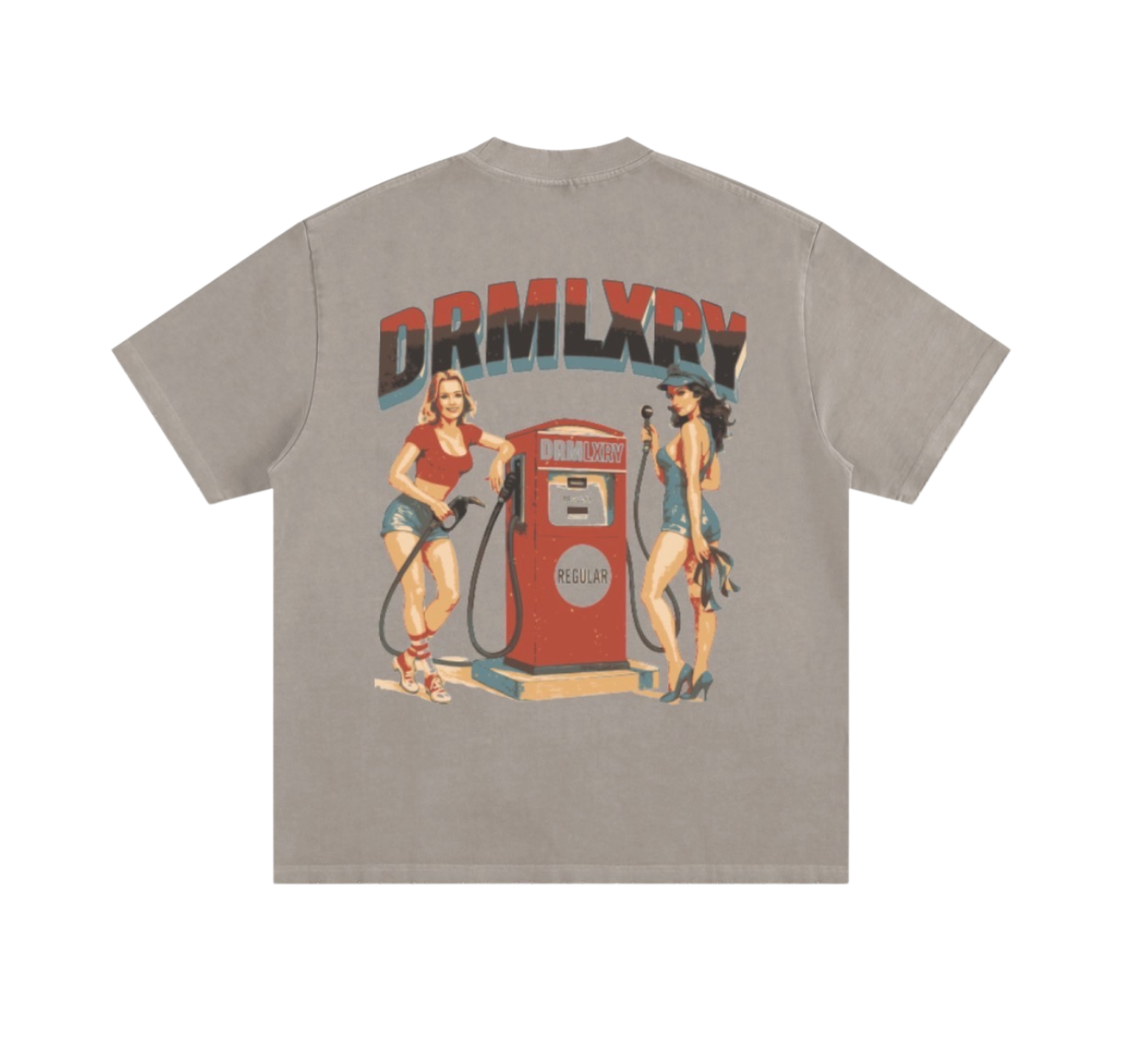 Oversized Brown DRMLXRY Core Tee (Copy) (Copy)